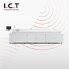 I.C.T |SMT Four de refusion de la machine et machine de composants de trempage de soudure à la vague 