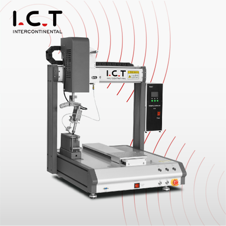 I.C.T-SR530 |Station automatique de bureau de robot de soudure de laser xyz pour le module de picovolte