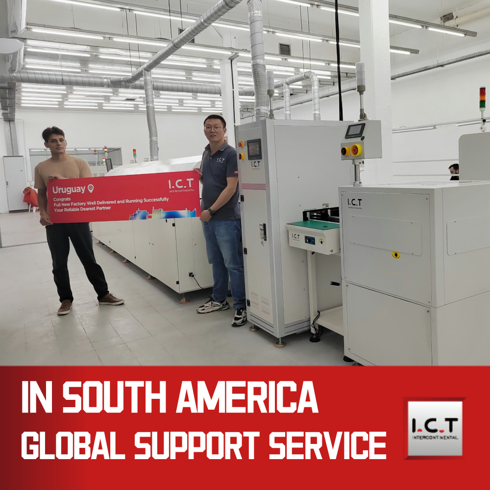 Imprimante automatique en acier inoxydable de haute précision pochoir SMT I.C.T-6561