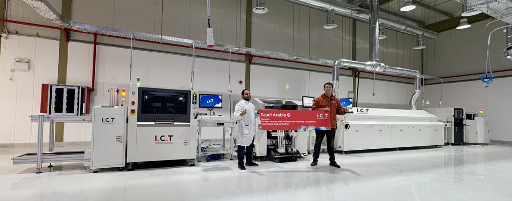 I.C.T SMT Ligne en Arabie saoudite