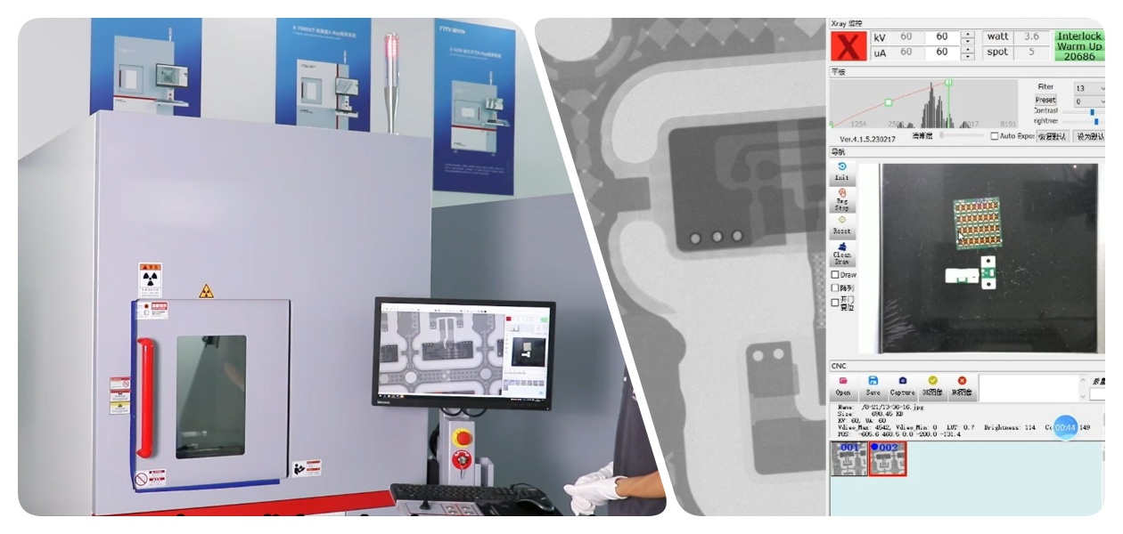 SMT Fonctionnalit&eacute;s de rayons X (4)
