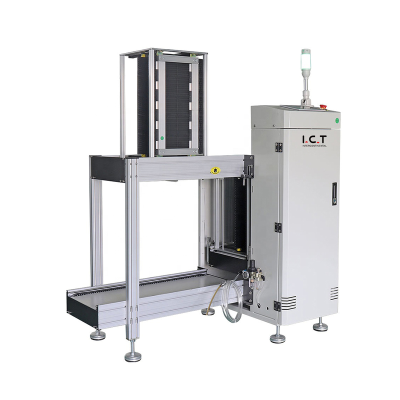 I.C.T |Smt Line Automatic SMT PCB Machine de déchargement de chargeur Loadering