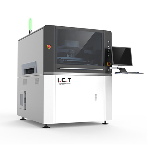 I.C.T-6561 |Imprimante entièrement automatique PCB Machine d'impression de pâte à souder SMT