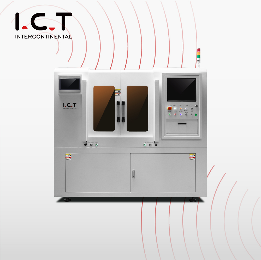 I.C.T |Machine automatique de placement de composants PCBA pour atelier de fabrication de semi-conducteurs
