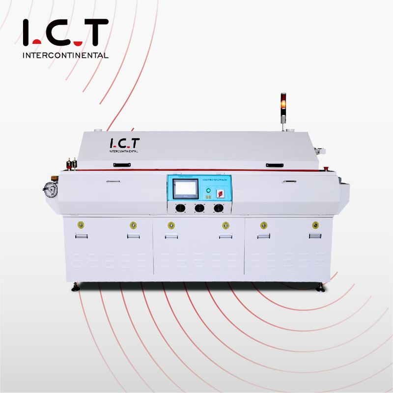 I.C.T |SMT Machine à souder par refusion Forsure Convoyeur avec filtre à air pur
