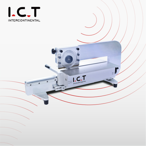 I.C.T |PCB Machine de découpe à rouleaux Coupe en V PCB Séparateur