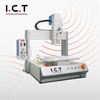 I.C.T |Machine industrielle semi-automatique de robot de bureau de distributeur de colle thermofusible