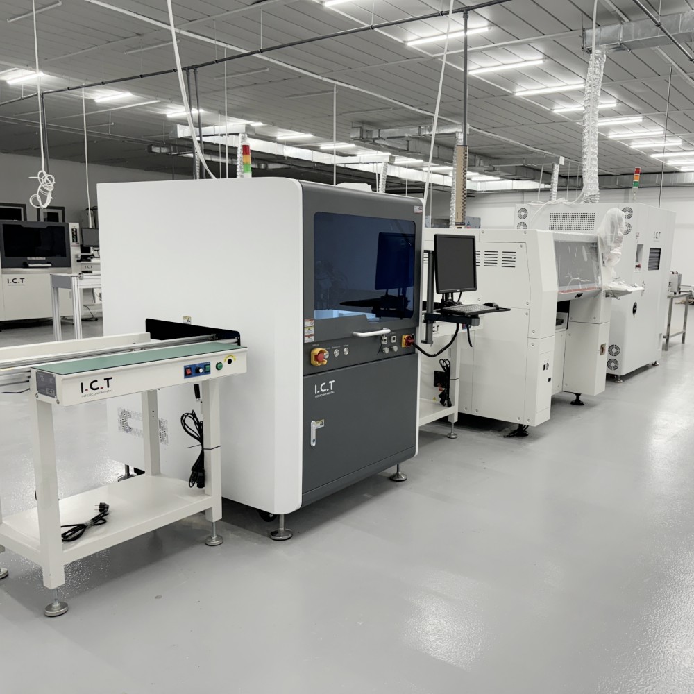 I.C.T-D1200 | Machine de distribution de jet en ligne pour la ligne SMT