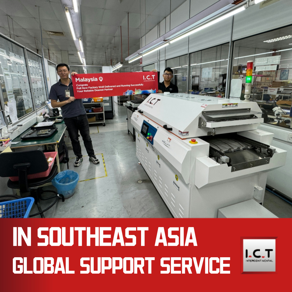 I.C.T | Machine de four à souder par refusion Kik Profiler pour four à refusion rentable