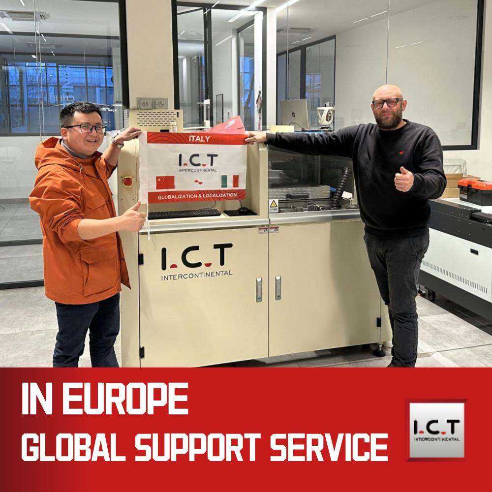 I.C.T - SS540 | Machine à souder d'onde sélective en ligne 