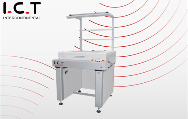 I.C.T SMT Inspection haut de gamme Convoyeur avec lumières