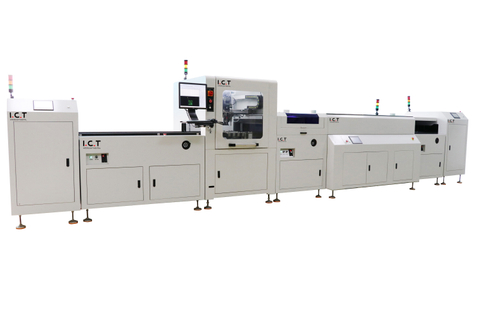 I.C.T丨SMT Machine automatique de revêtement de film numérique double PCB uv