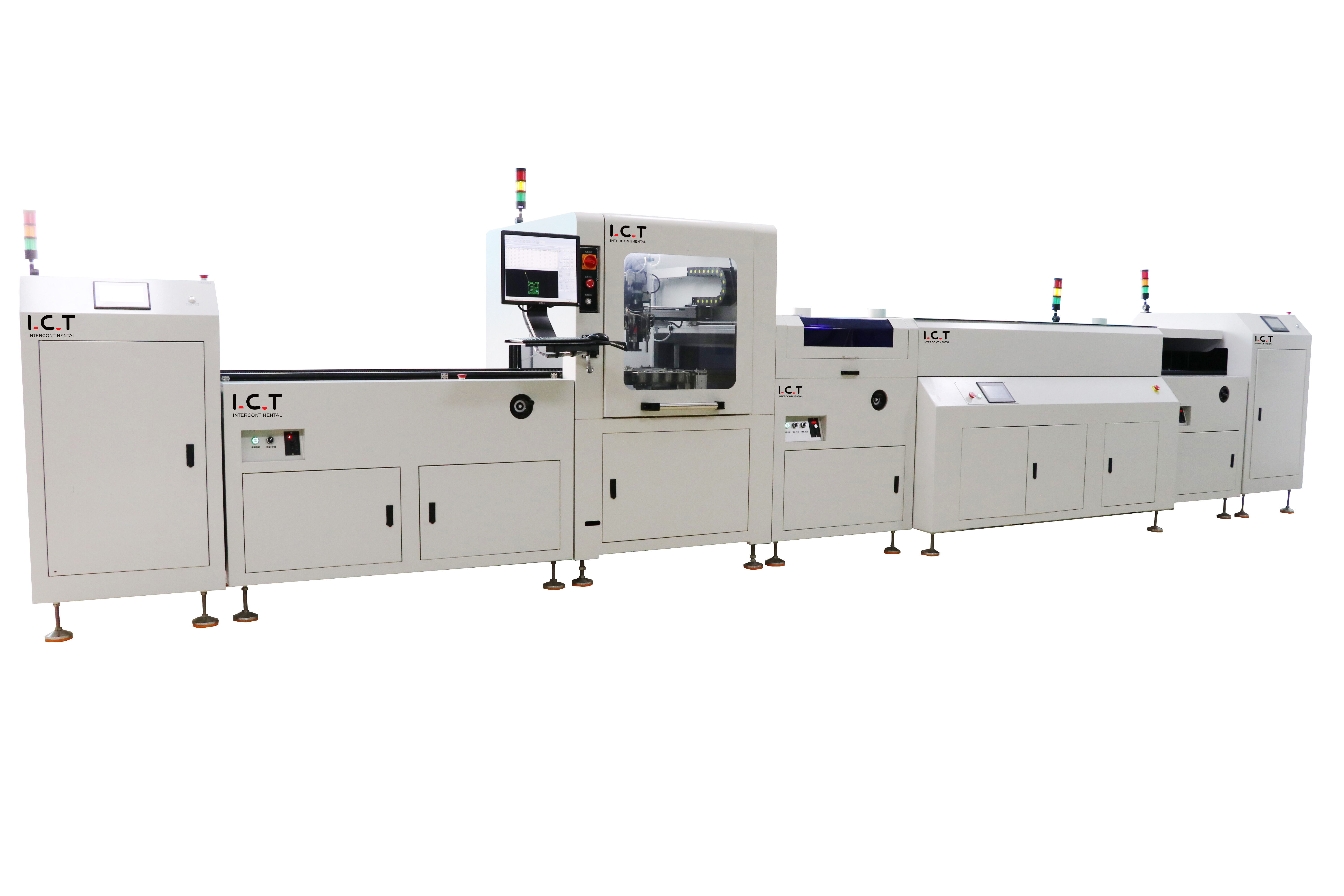 I.C.T丨SMT Distribution de machine de revêtement pour PCB led