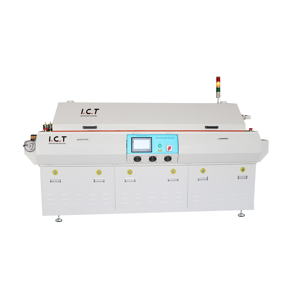 ICT-T4 |Machine de four à souder par refusion SMT PCB de haute qualité