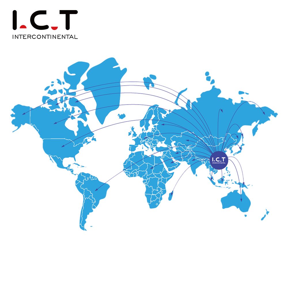 I.C.T- AI-5146 |Ligne d'essai visuel de carte PCB de production de Smt machine d'inspection en ligne d'Aoi