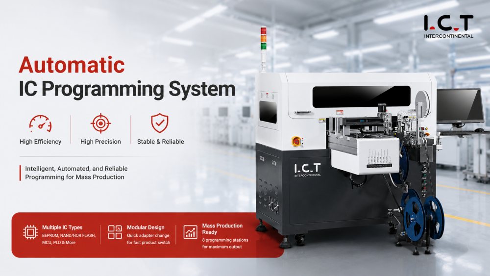 Syst&egrave;me de programmation IC automatique