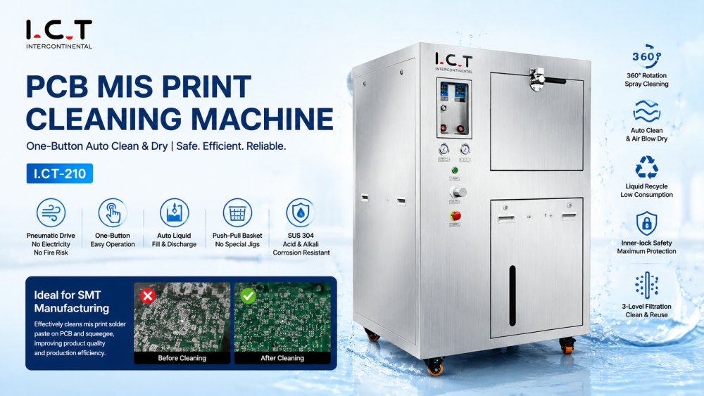 PCB MISSION MACHINE DE NETTOYAGE D'IMPRESSION