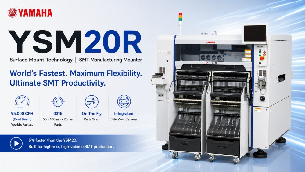 Machine modulaire de montage de puces de ligne Smt YSM20R Yamaha