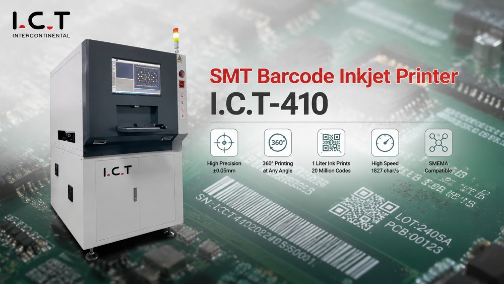 SMT imprimante jet d'encre code-barres