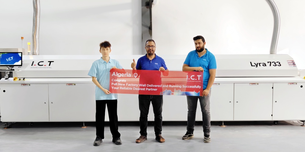 I.C.T fournit une ligne de production compl&egrave;te SMT pour la fabrication de smartphones en Alg&eacute;rie.jpg