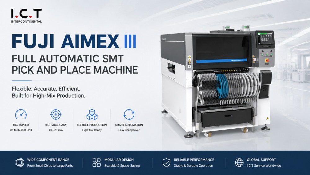 Machine de transfert et de placement Smt FUJI AIMEX III.jpg