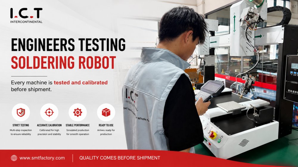 Des ing&eacute;nieurs testent un robot &agrave; souder avant exp&eacute;dition.jpg