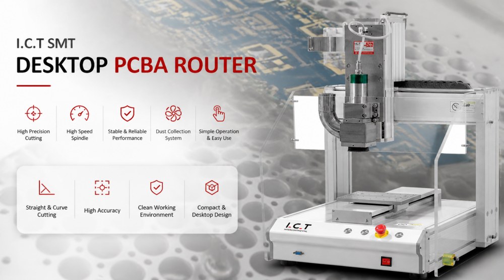 Routeur de bureau ICT PCBA