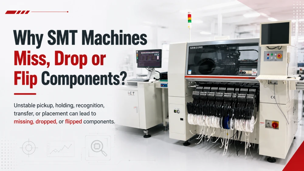 SMT Les machines manquent de suppression ou de retournement de composants.webp