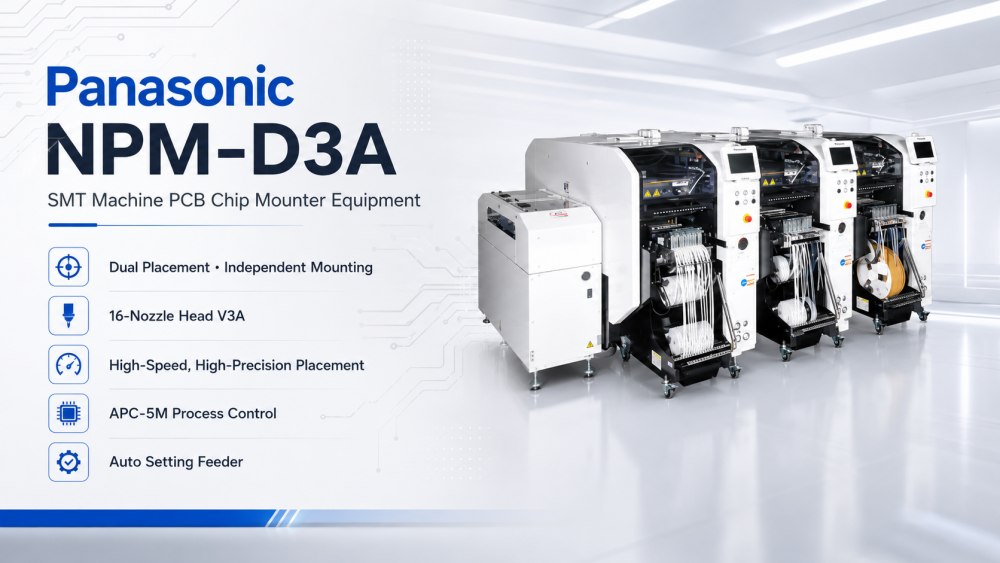 Monteur de puces Panasonic NPM D3A