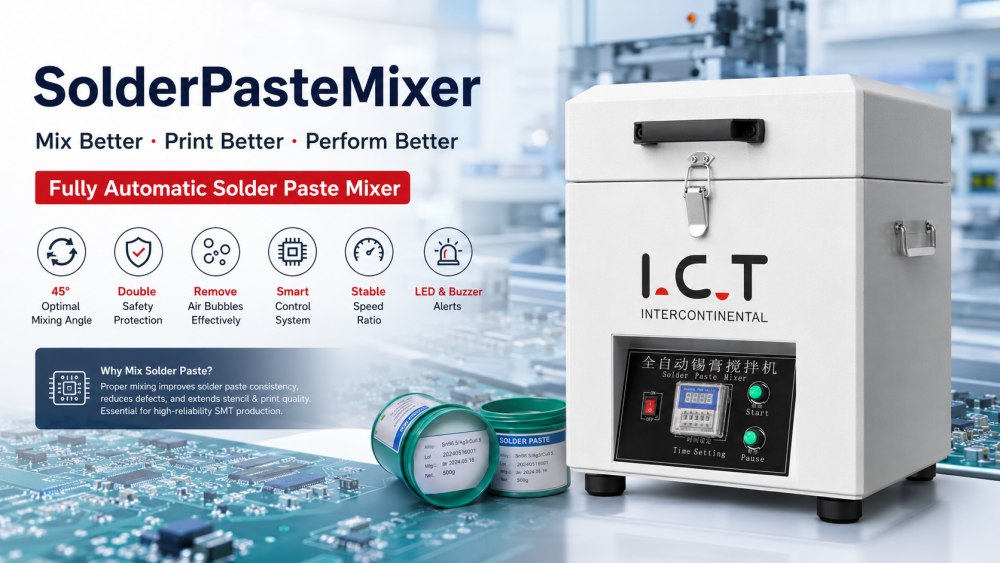 Solder Paste Mixer Mélangeur de pâte de soudure