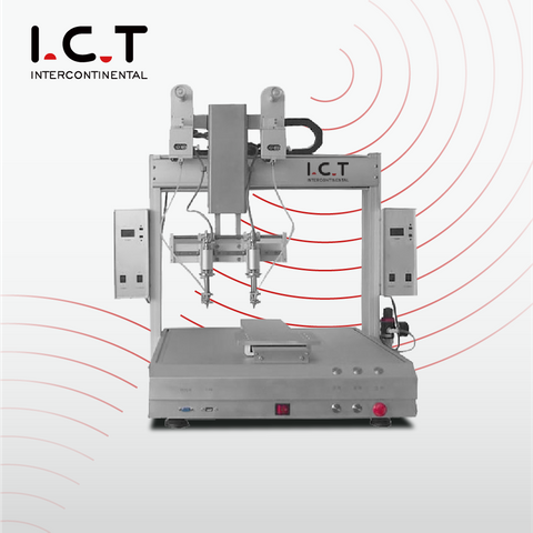 I.C.T-SR530 | Station automatique de bureau de robot de soudure de laser xyz pour le module de picovolte