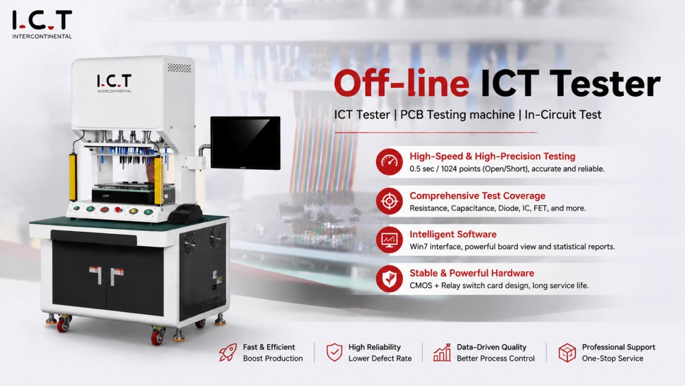 Off-line ICT Tester Testeur ICT hors ligne